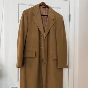 Men's Vintage Cashmere Overcoat 40/42